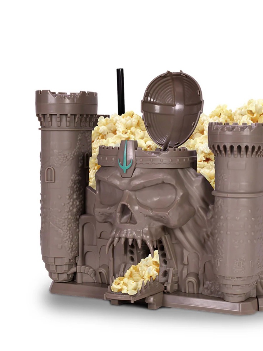 NEW! SEALED! MASTERS OF THE UNIVERSE GRAYSKULL POPCORN BUCKET. IN STOCK!